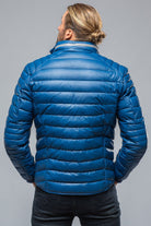 F1 Racer Down Jacket In Blue - AXEL'S
