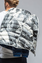 F1 Racer Down Jacket In Blue - AXEL'S