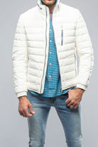 F1 Racer Jacket in White - AXEL'S