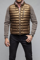 Sepang Sweater Jacket In Copper and Grey - AXEL'S