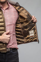Sepang Sweater Jacket In Copper and Grey - AXEL'S