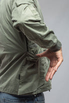 Nauru Cargo Jacket In Olivine - AXEL'S