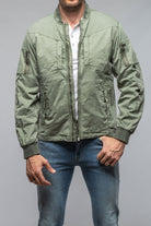 Nauru Cargo Jacket In Olivine - AXEL'S