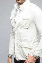 Savu Linen Jacket In White - AXEL'S