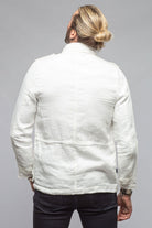 Savu Linen Jacket In White - AXEL'S