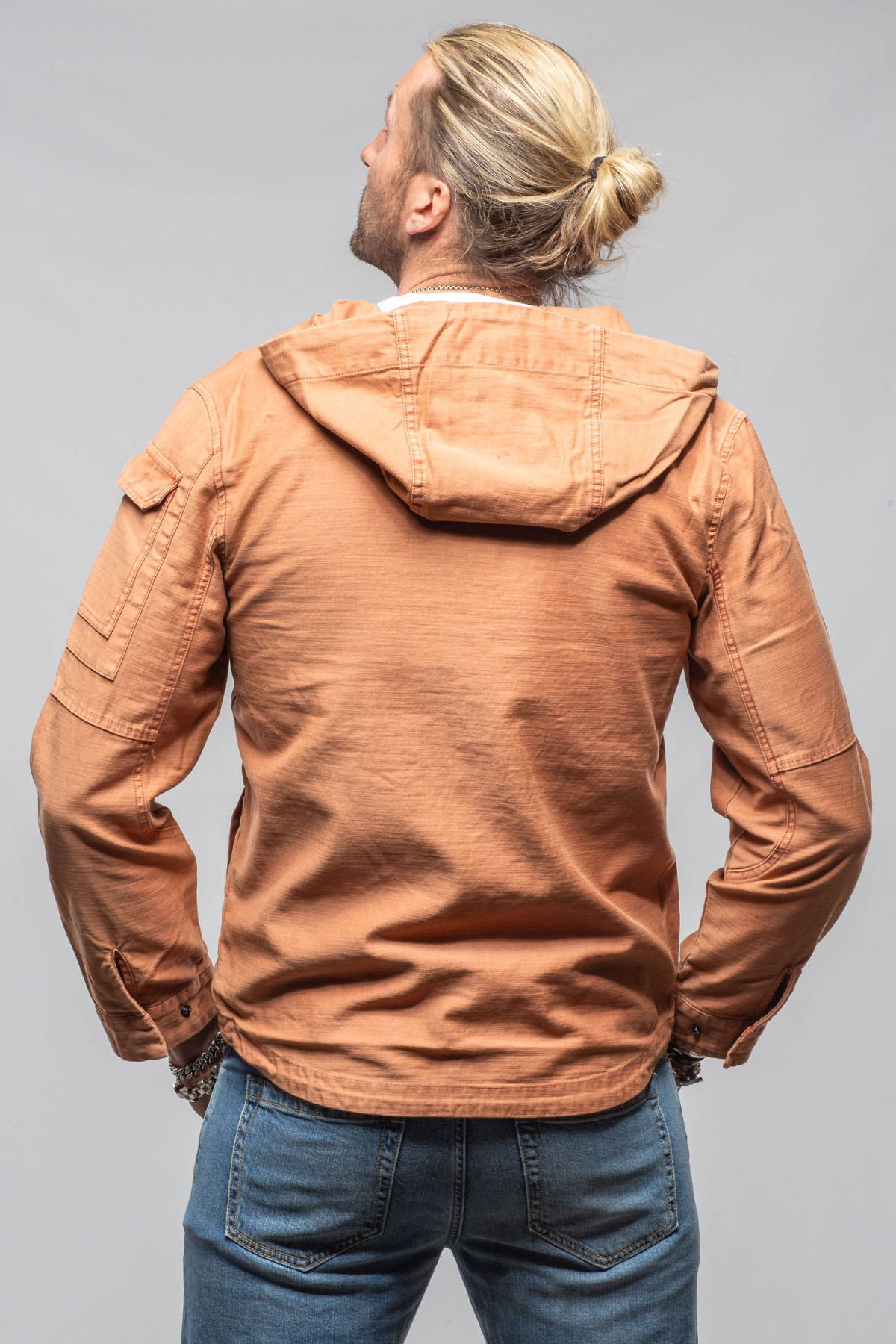 Taiwan Cargo Jacket In Marmalade - AXEL'S