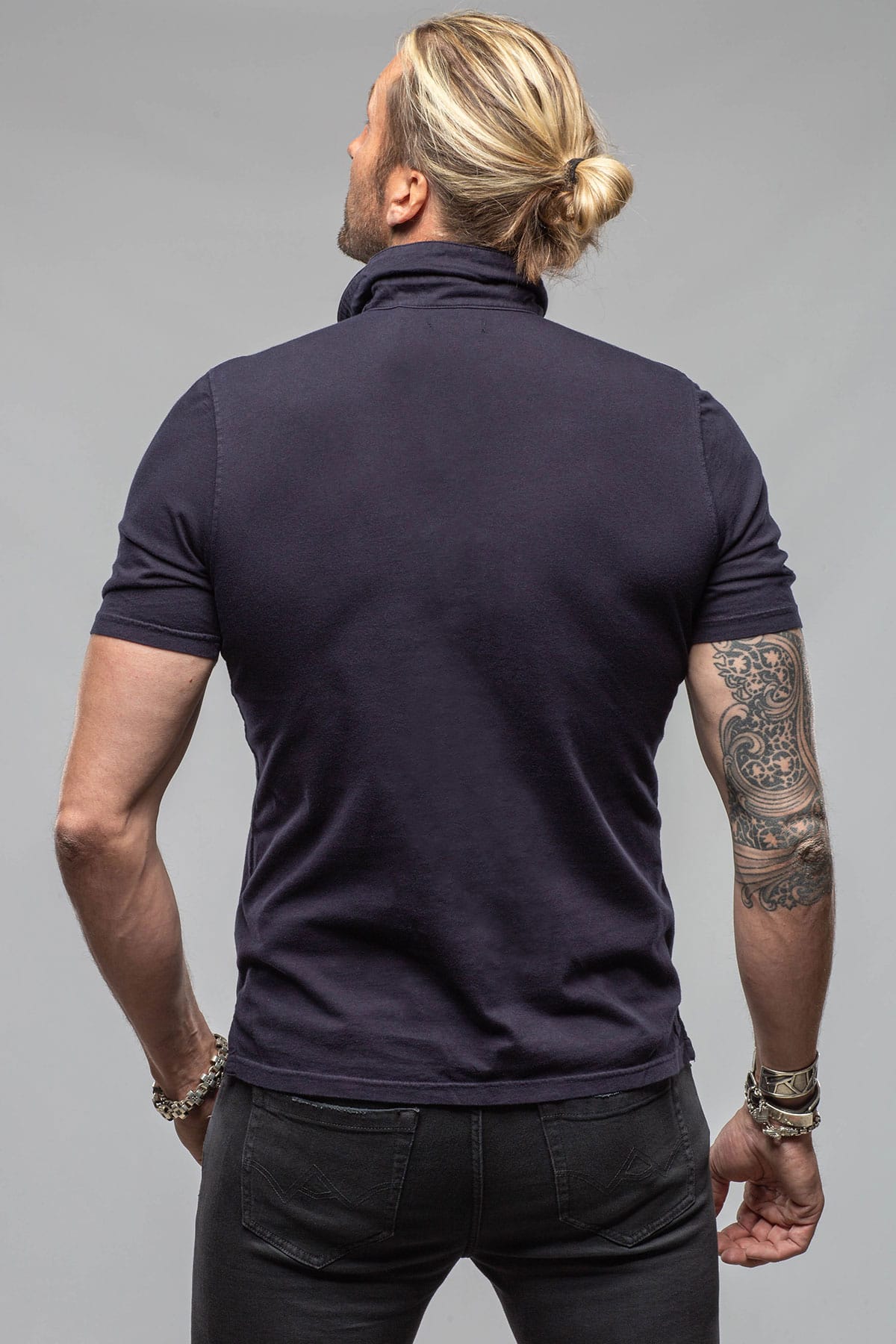Tauranga Polo In Dark Navy - AXEL'S