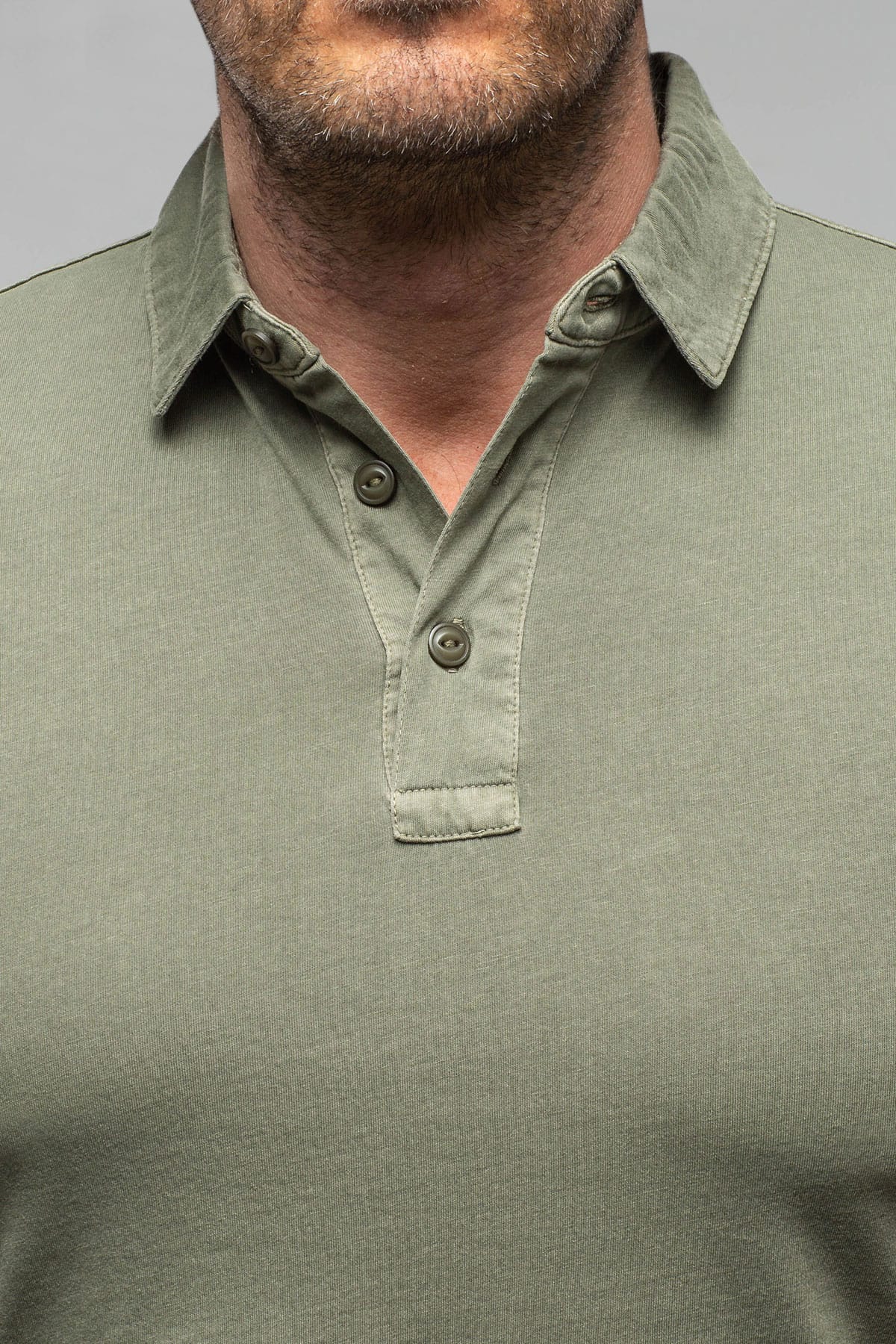 Tauranga Polo In Desert Sage - AXEL'S