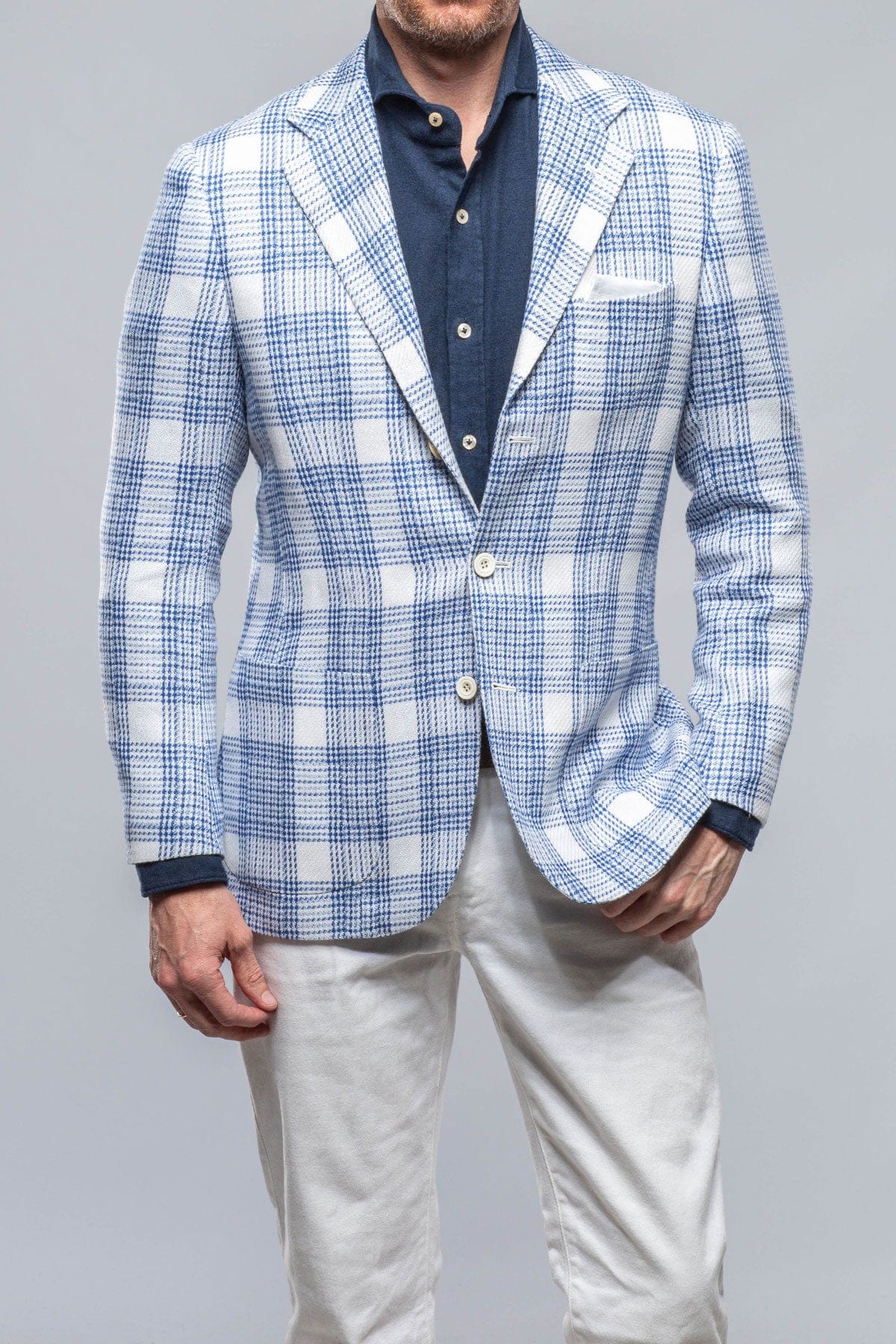 Mondial Cashmere Linen Sport Coat - AXEL'S