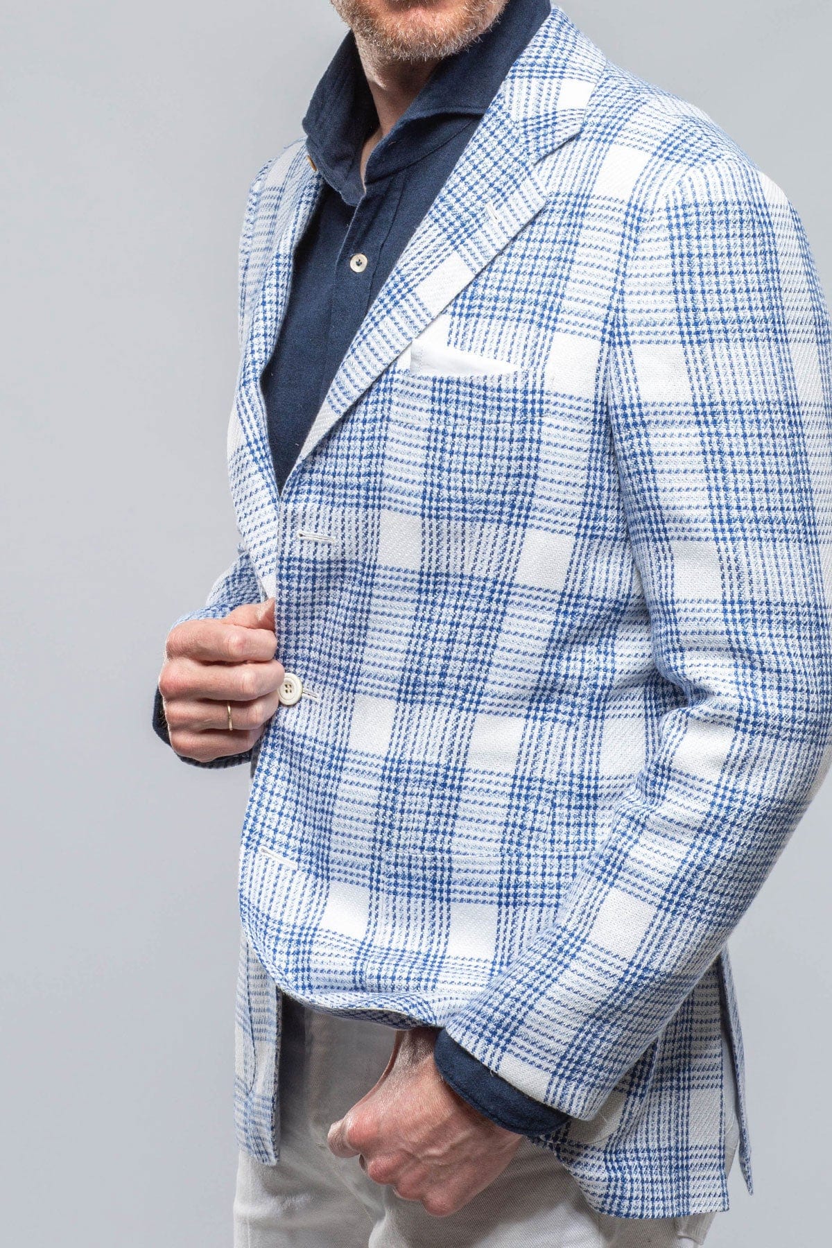 Mondial Cashmere Linen Sport Coat - AXEL'S