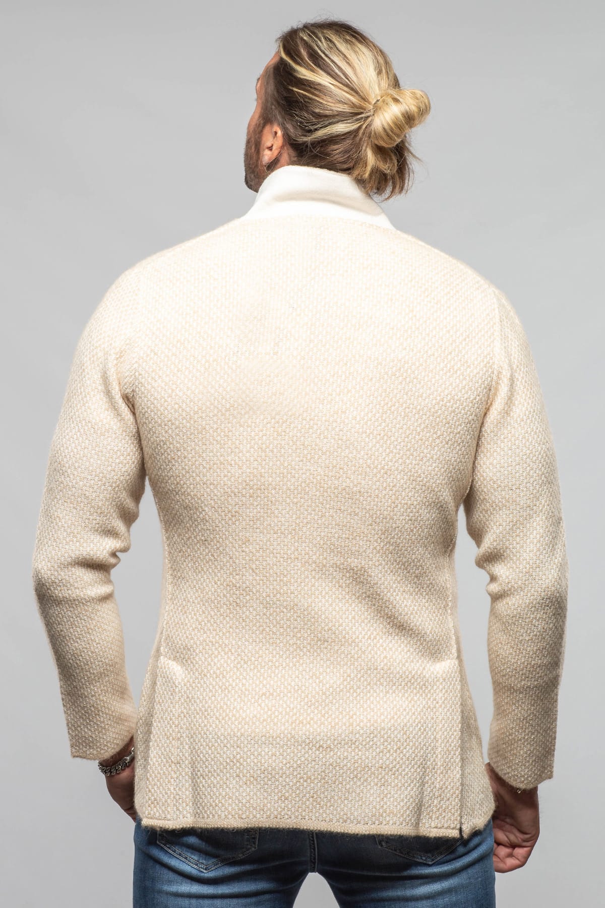 Lardini Hart DB Alpaca Sweater Mens - Sweaters