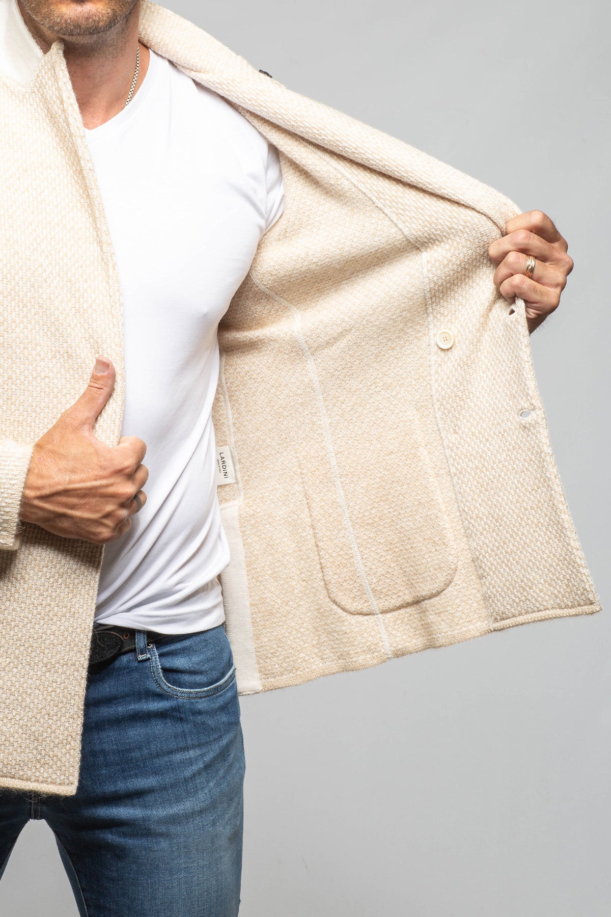 Hart DB Alpaca Sweater - AXEL'S