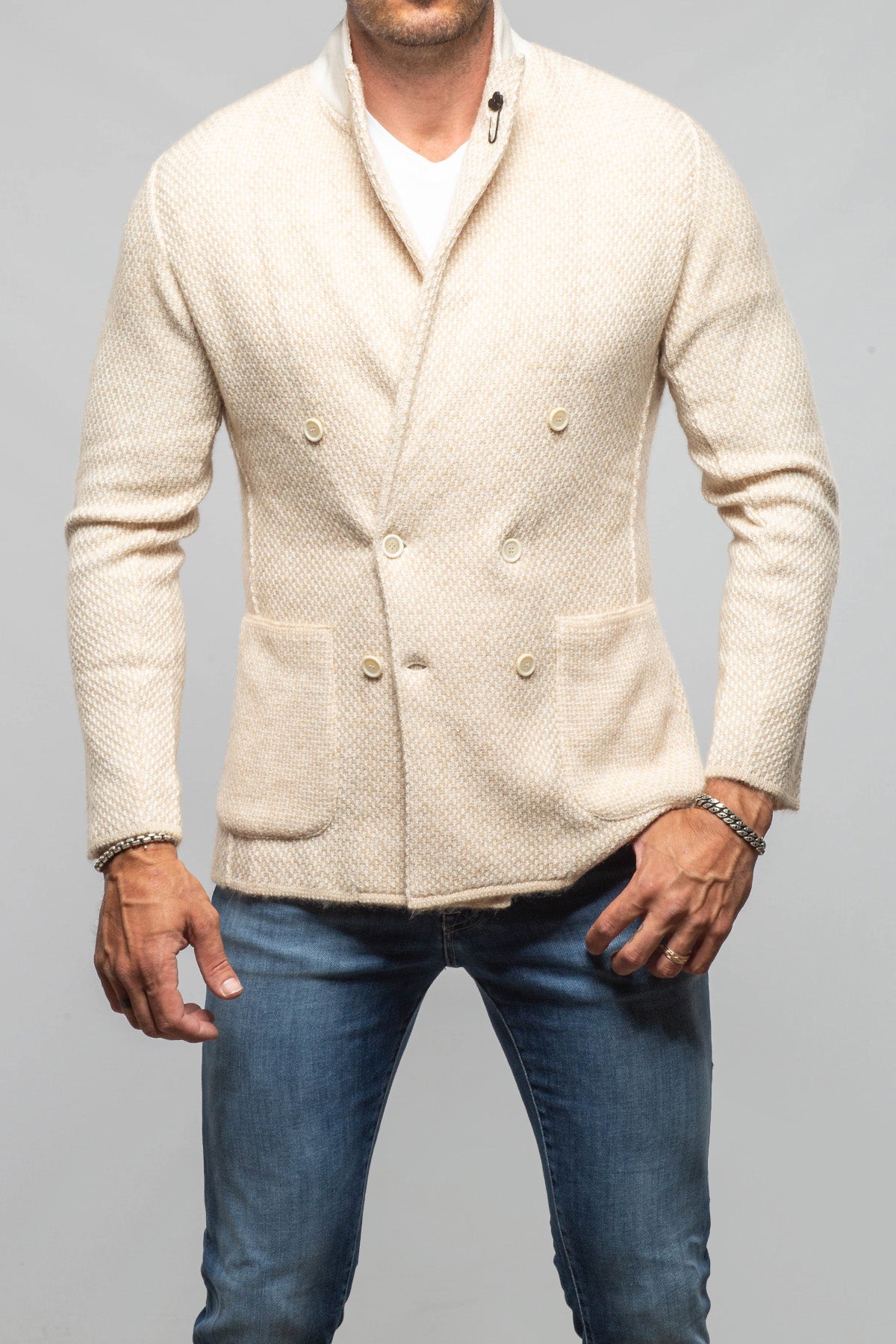 Hart DB Alpaca Sweater - AXEL'S
