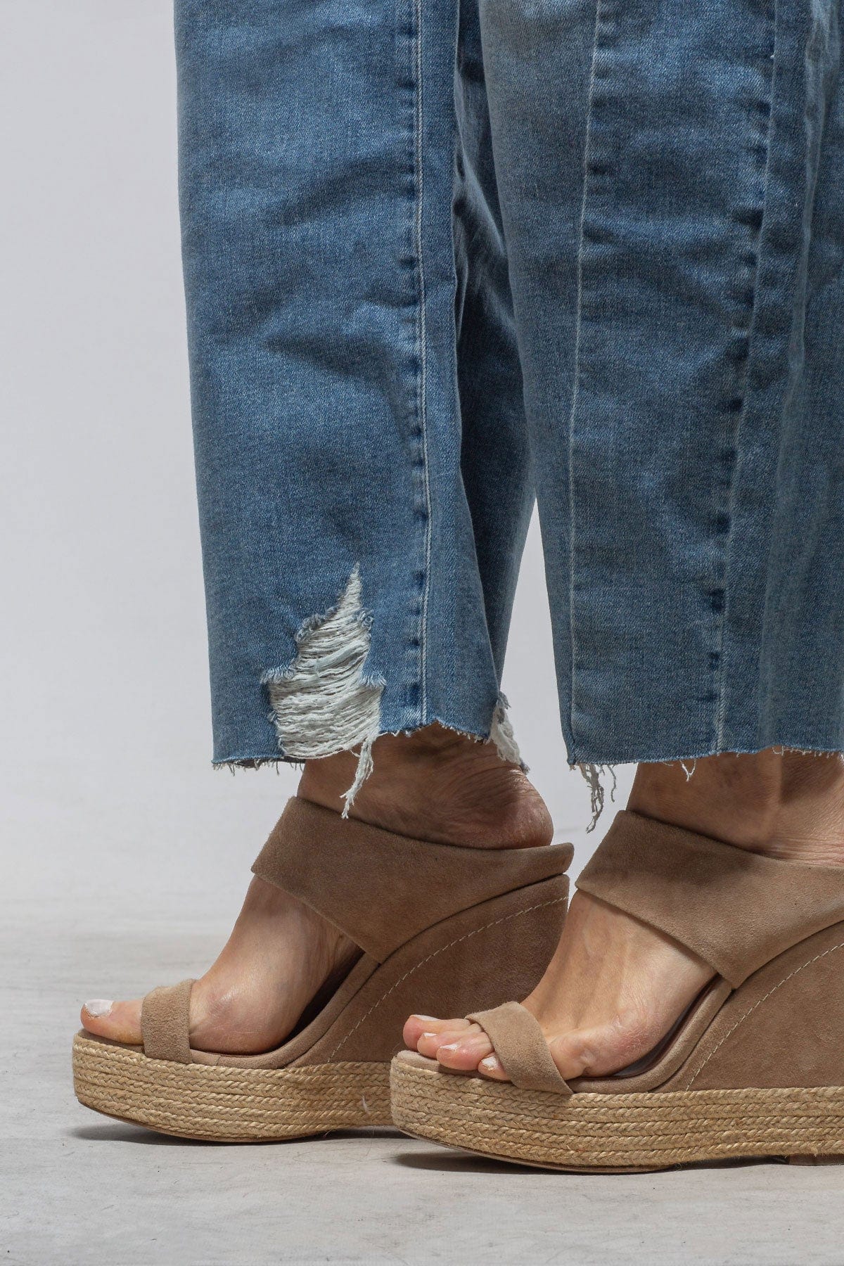MAC Dakota Fringe In Destroyed Lake Blue - AXEL'S