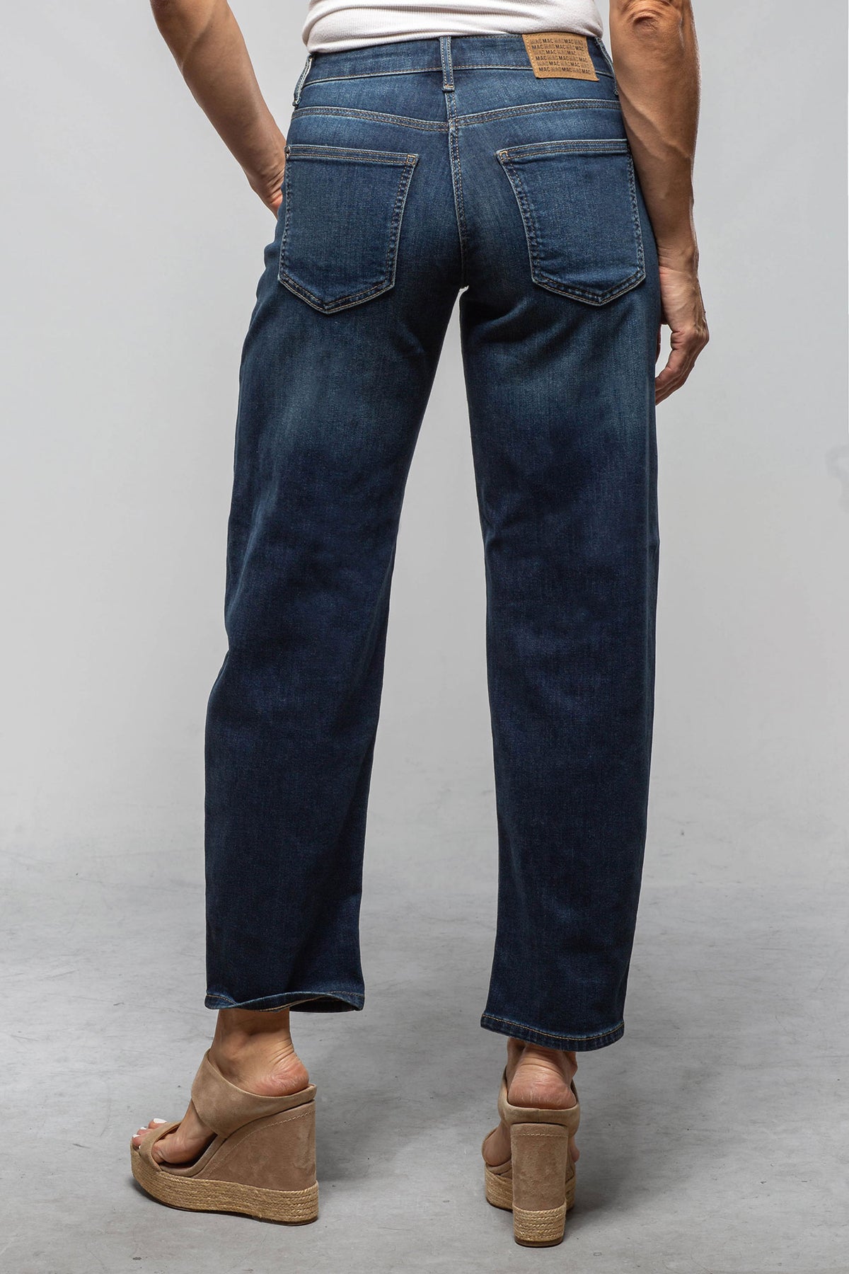 Mac Jeans MAC Danni In Stormy Tinted Blue Ladies - Pants - Jeans