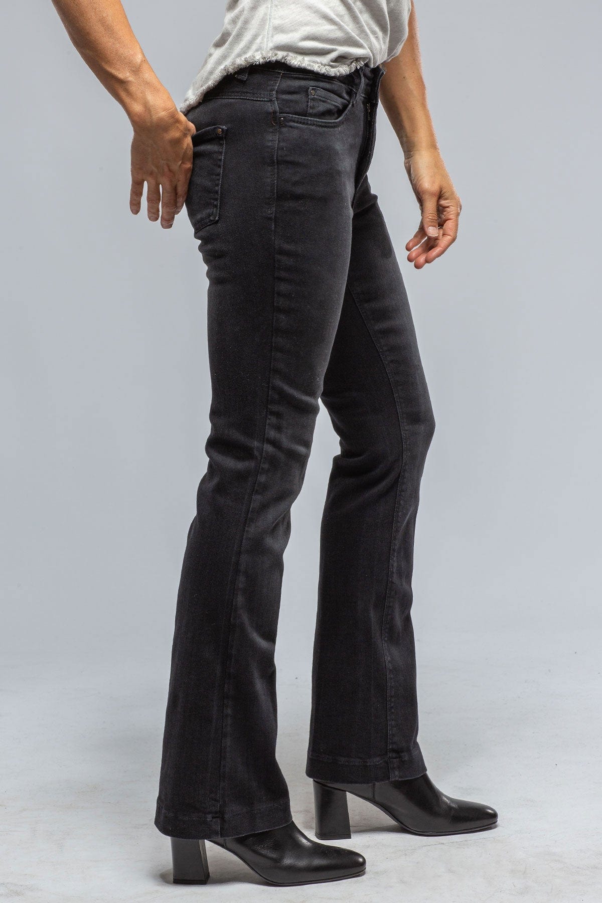 MAC Dream Boot In Modern Black Net Wash - AXEL'S