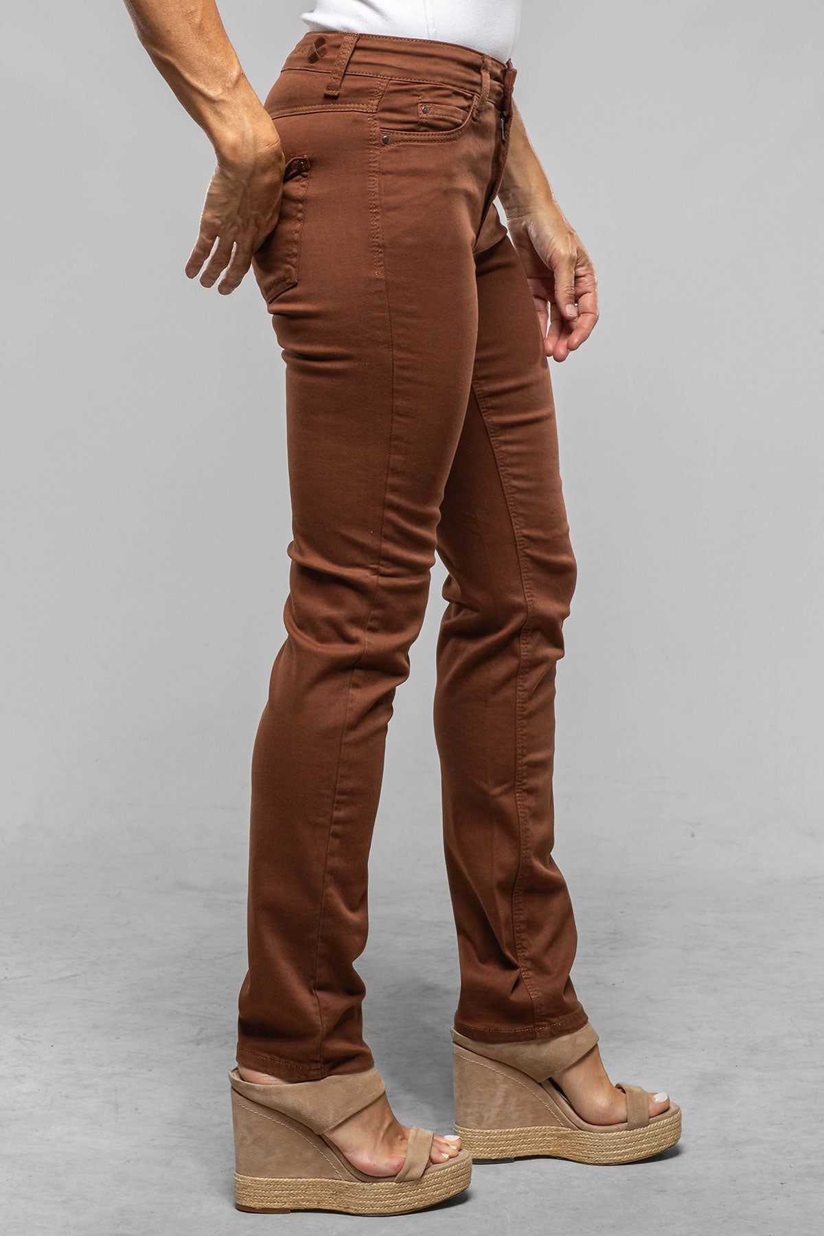 Mac Jeans MAC Dream Straight In Bison Brown | Ladies - Pants - Jeans