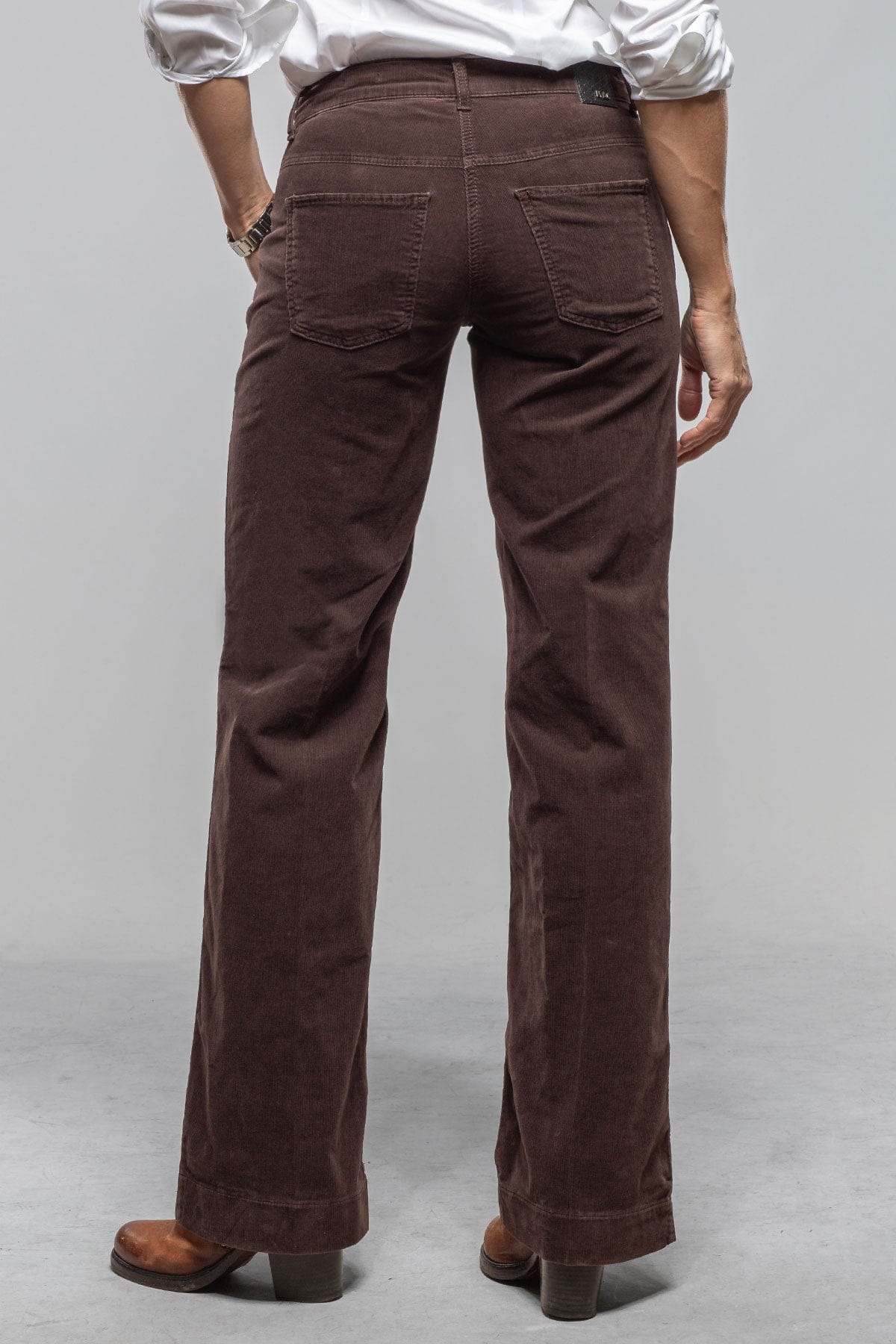 Mac Jeans MAC Dream Wide Corduroy In Truffle Brown Ladies - Pants - Jeans
