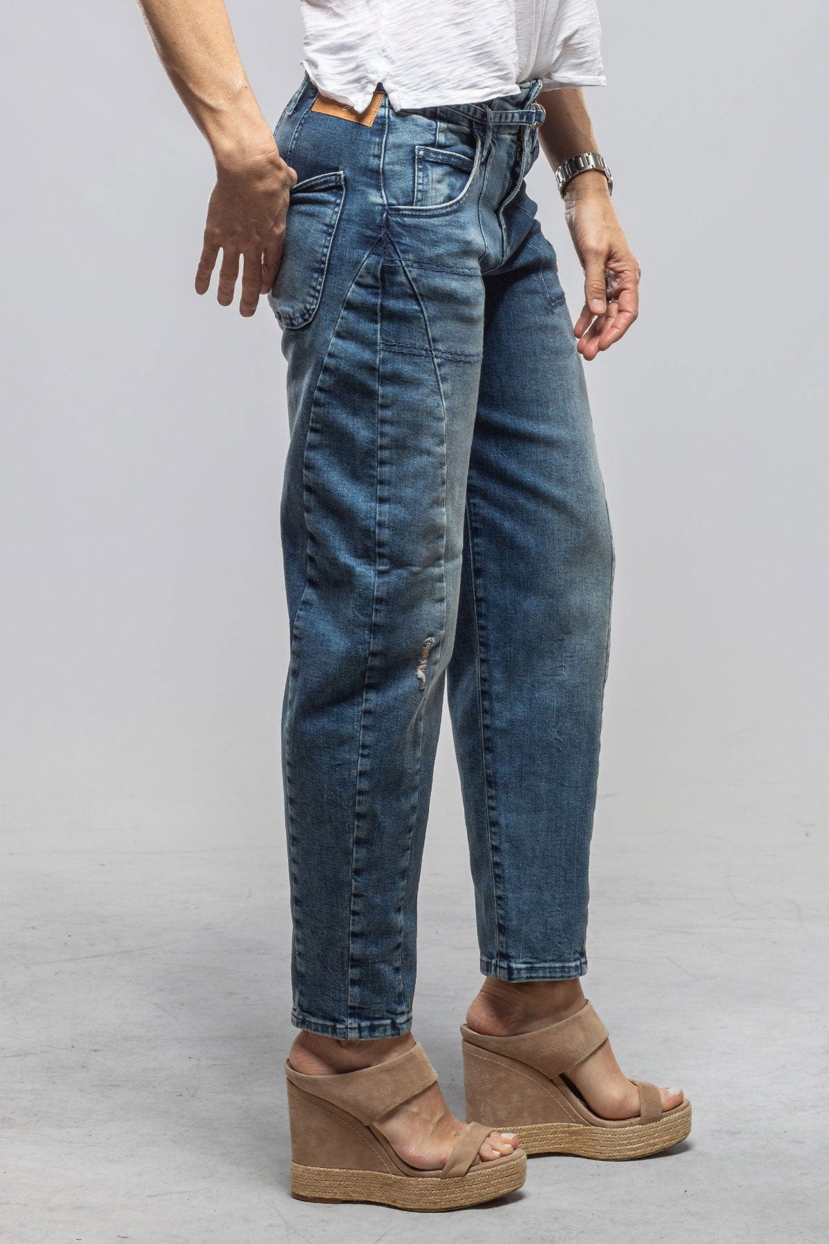 MAC Georgia Patched In Snazzy Mid Blue - AXEL'S