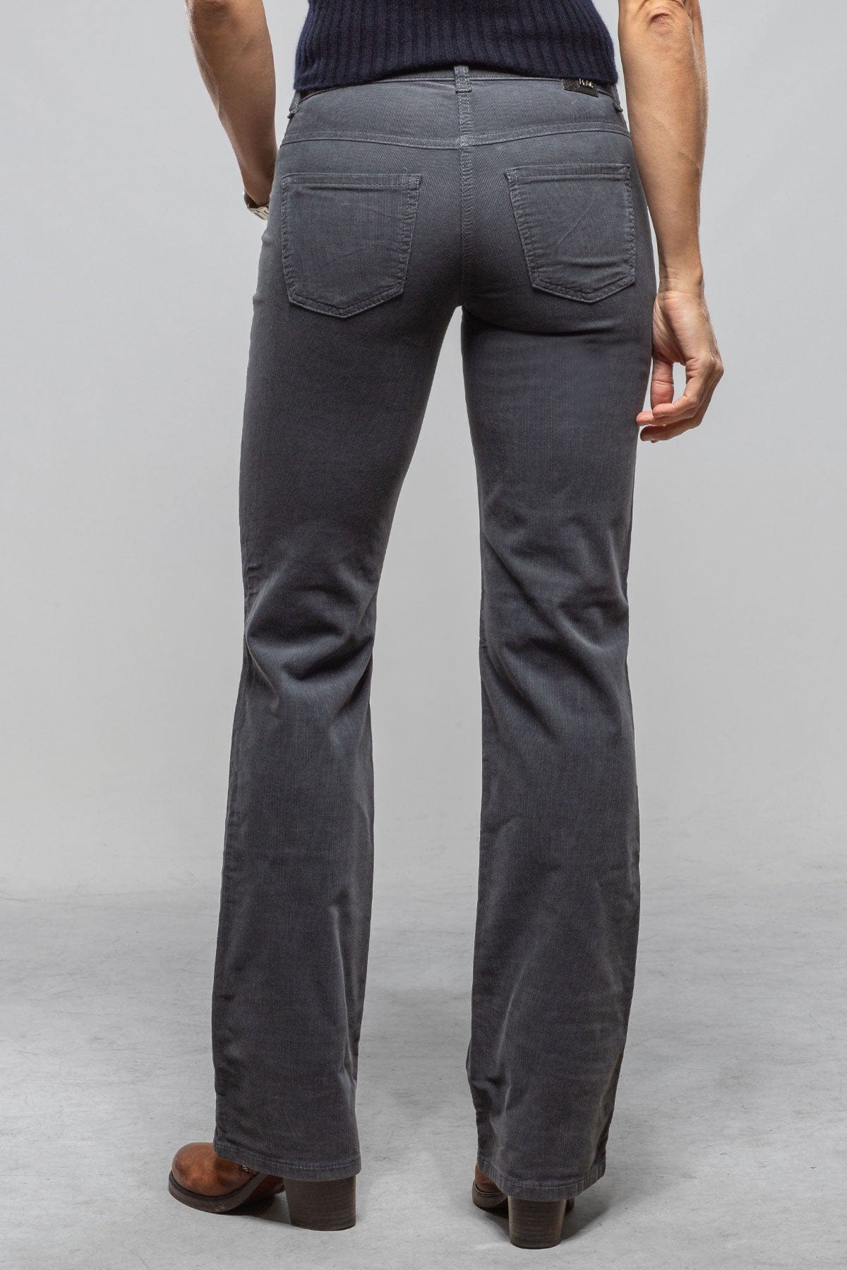 Mac Jeans MAC Laura Baby Soft Cord In Steel Blue Ladies - Pants - Jeans