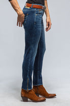 MAC Rich Slim Chic In Dark Blue Net Wash - AXEL'S