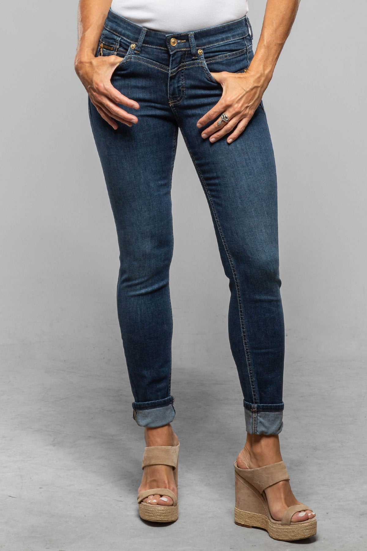 MAC Rich Slim In Authentic Blue - AXEL'S