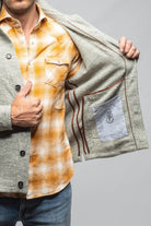 Bitterroot Donegal Overshirt In Grey - AXEL'S