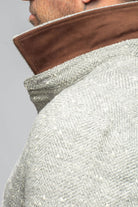Bitterroot Donegal Overshirt In Grey - AXEL'S