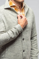 Bitterroot Donegal Overshirt In Grey - AXEL'S
