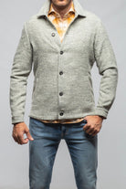 Bitterroot Donegal Overshirt In Grey - AXEL'S