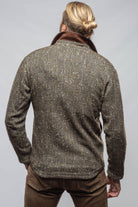 Black Reef Donegal Overshirt In Tweed - AXEL'S