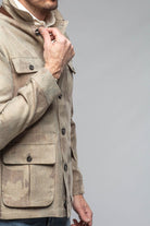 Cuervo Safari Jacket In Printed Canvas - AXEL'S