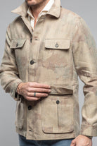 Cuervo Safari Jacket In Printed Canvas - AXEL'S
