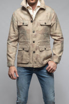 Cuervo Safari Jacket In Printed Canvas - AXEL'S