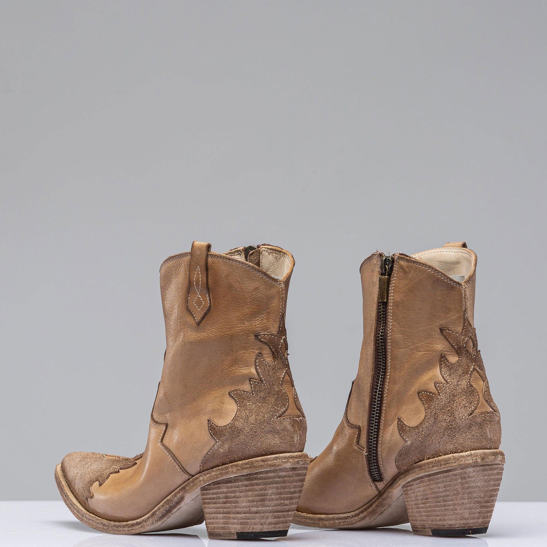 Coco Short Boot In Palomino - AXEL'S