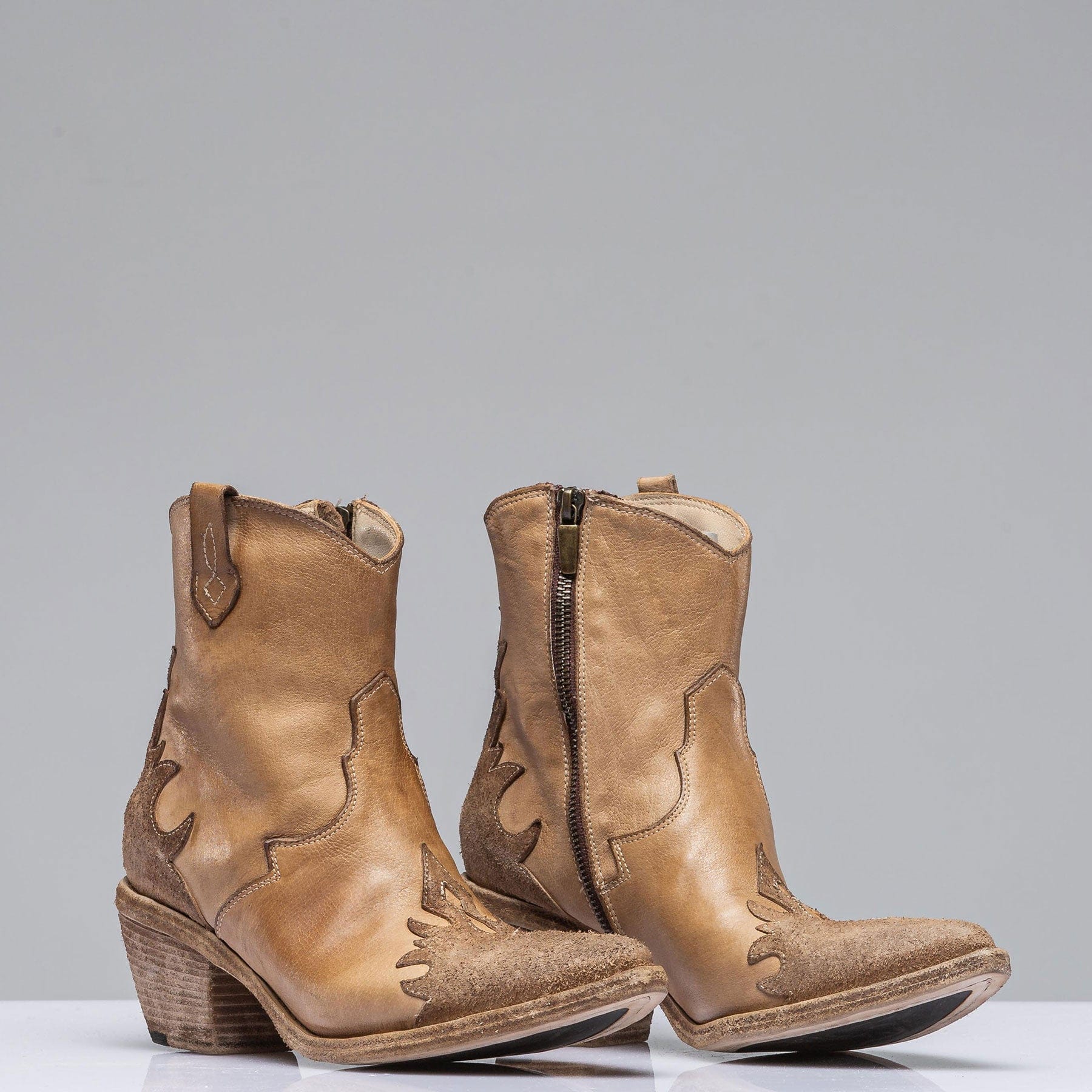 Coco Short Boot In Palomino - AXEL'S