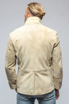 Cosmin Blazer In Altleder Hell - AXEL'S
