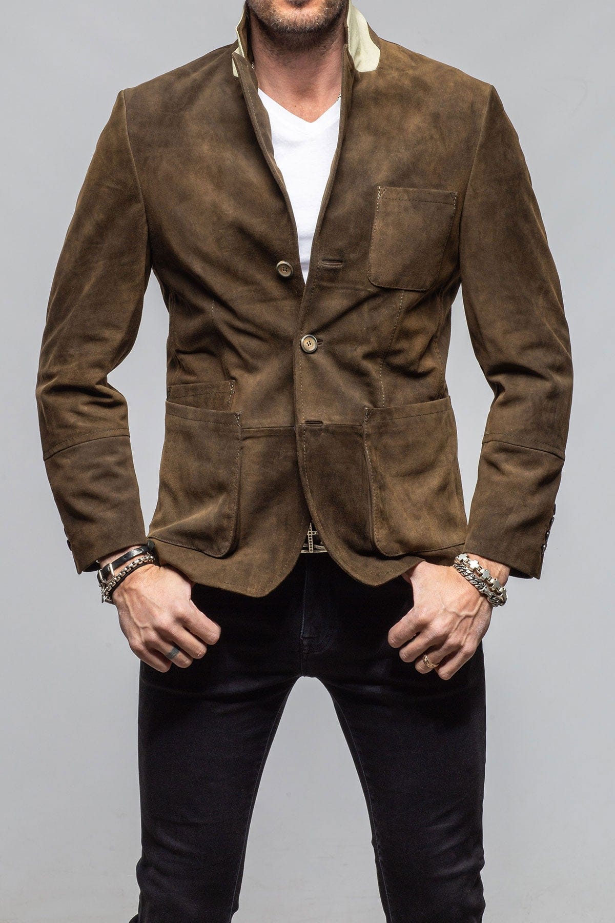 Meindl Cosmin Sport Jacket In Kabok Mens - Outerwear - Leather