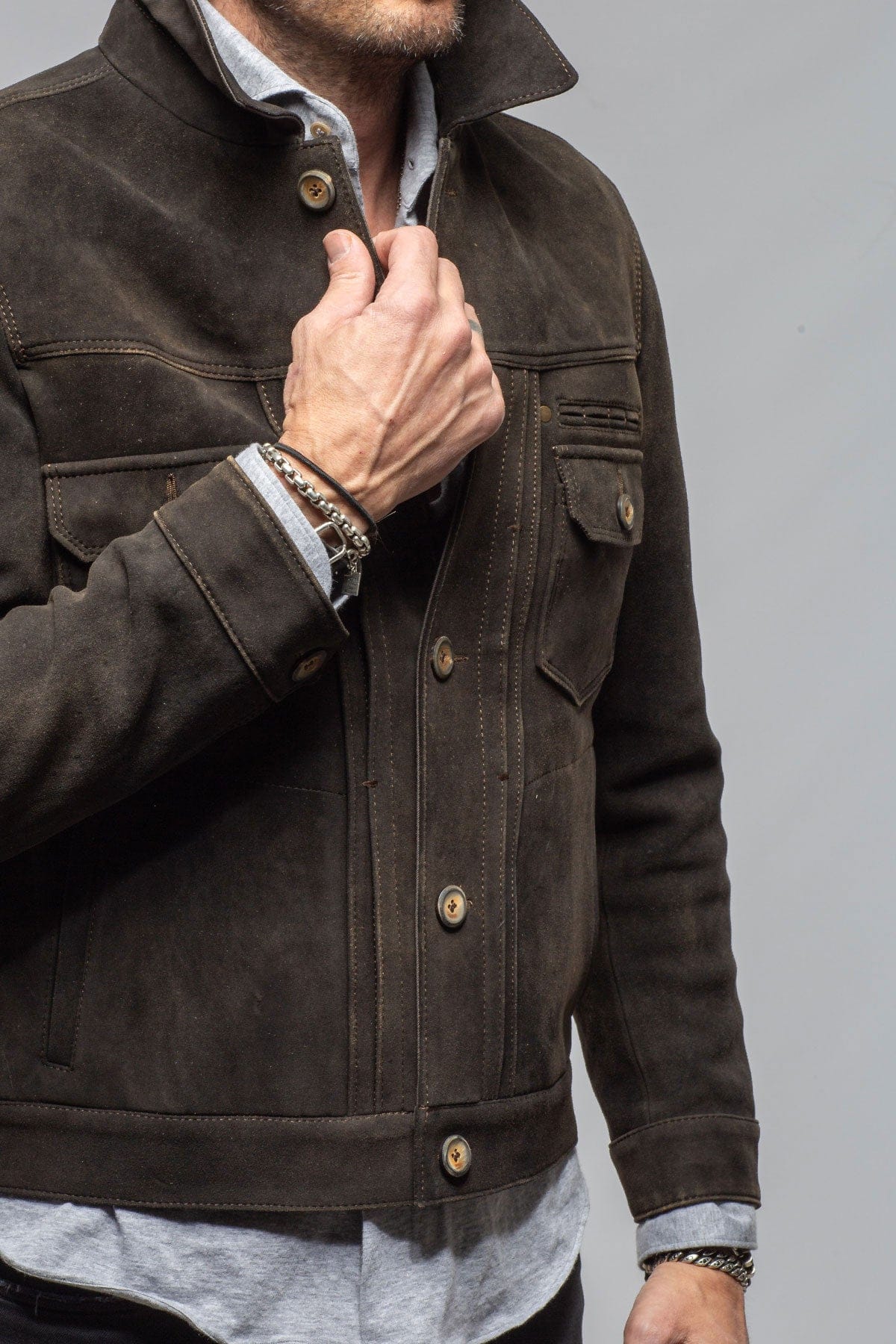 Meindl Dawson Deerskin Jacket Mens - Outerwear - Leather