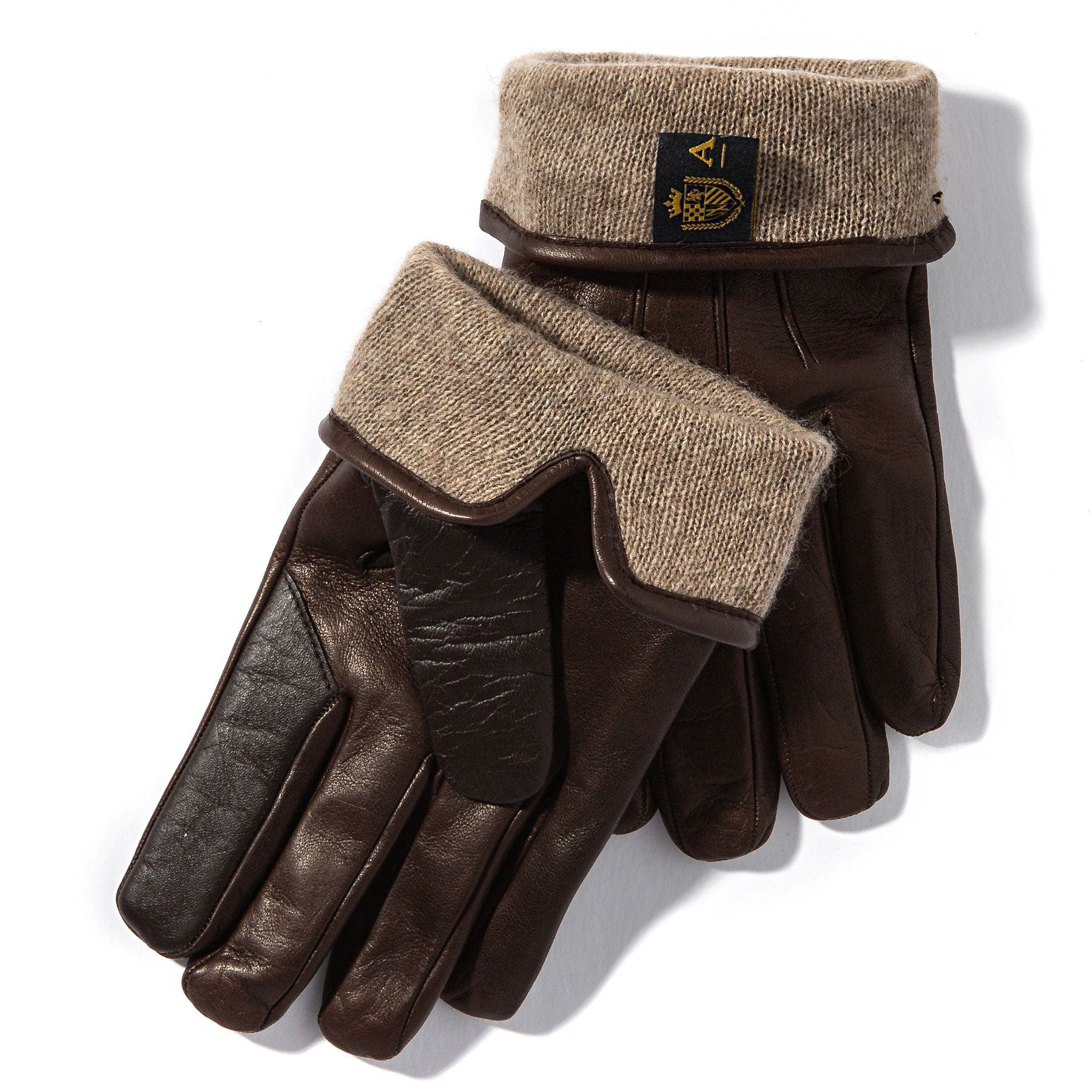 Parigi Nappa Touch Gloves In Dark Brown - AXEL'S