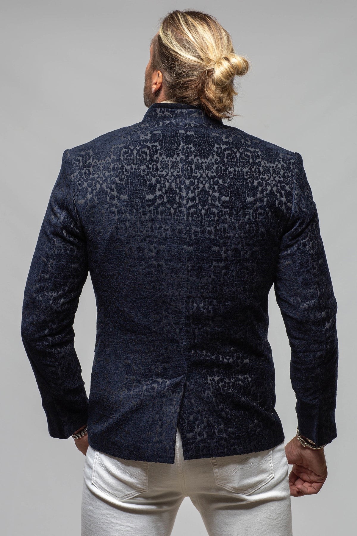 Dellmont Jacket In Blue Marine - AXEL'S