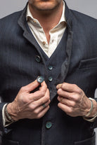 Hans Jacket In Marine - AXEL'S