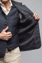 Hans Jacket In Marine - AXEL'S