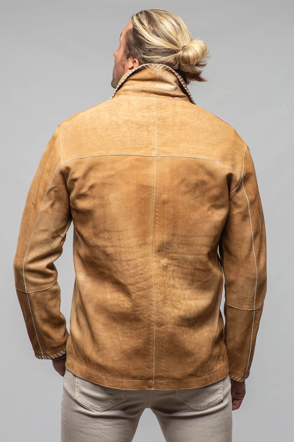 Red Stone Collection Autodromo Nazionale Monza In Palomino Mens - Outerwear - Leather