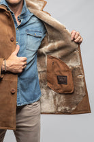Cold River Shearling In Castagna - AXEL'S
