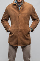Cold River Shearling In Castagna - AXEL'S