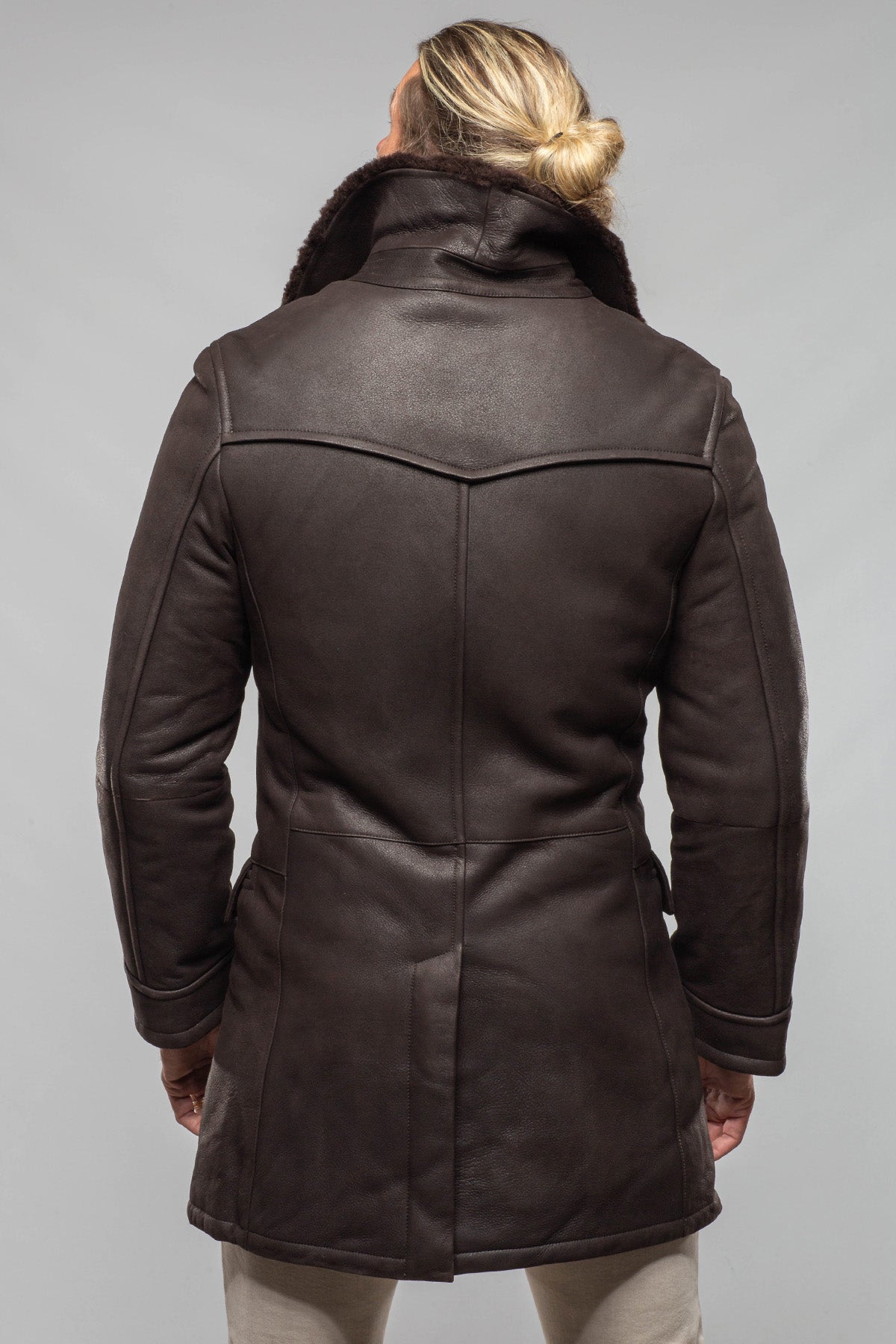 Zandvoort DB Shearling In Chocolate - AXEL'S
