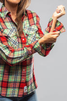 Holiday Plaid Cashmere Western Shirt - AXEL'S