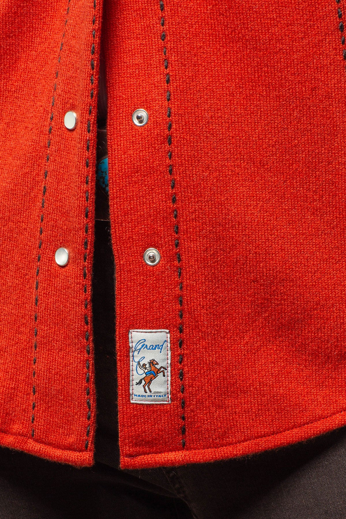Tammy Cashmere Snap Shirt - AXEL'S