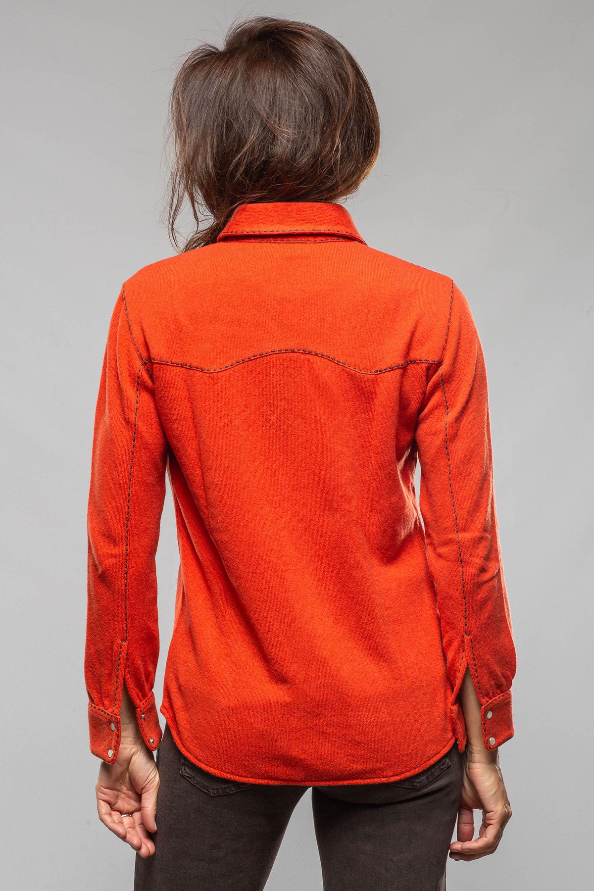 Tammy Cashmere Snap Shirt - AXEL'S